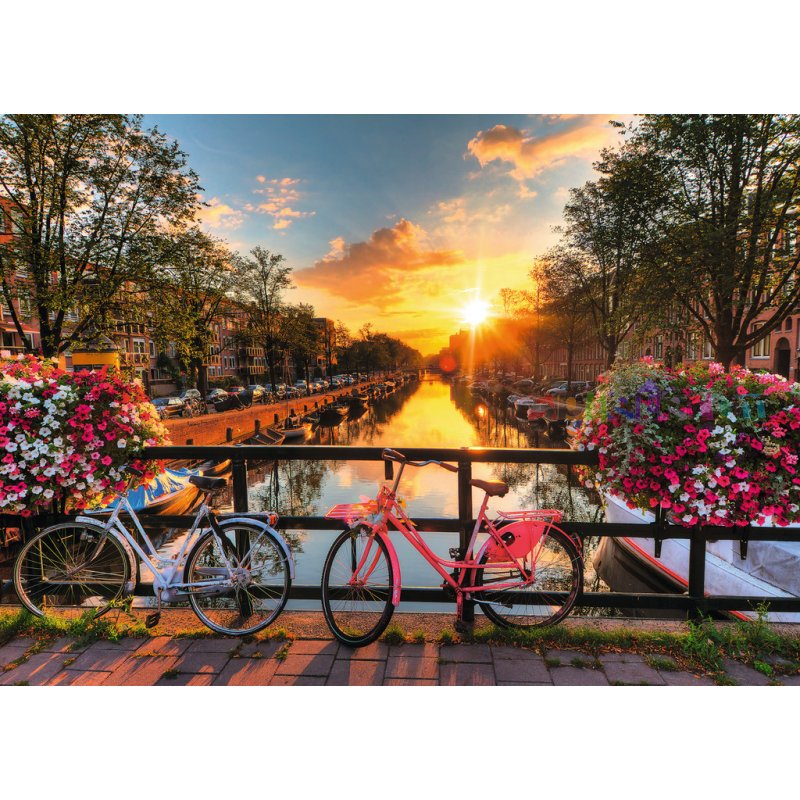 Puzzel Fietsen in Amsterdam / G3 R10 (4005555006626)
