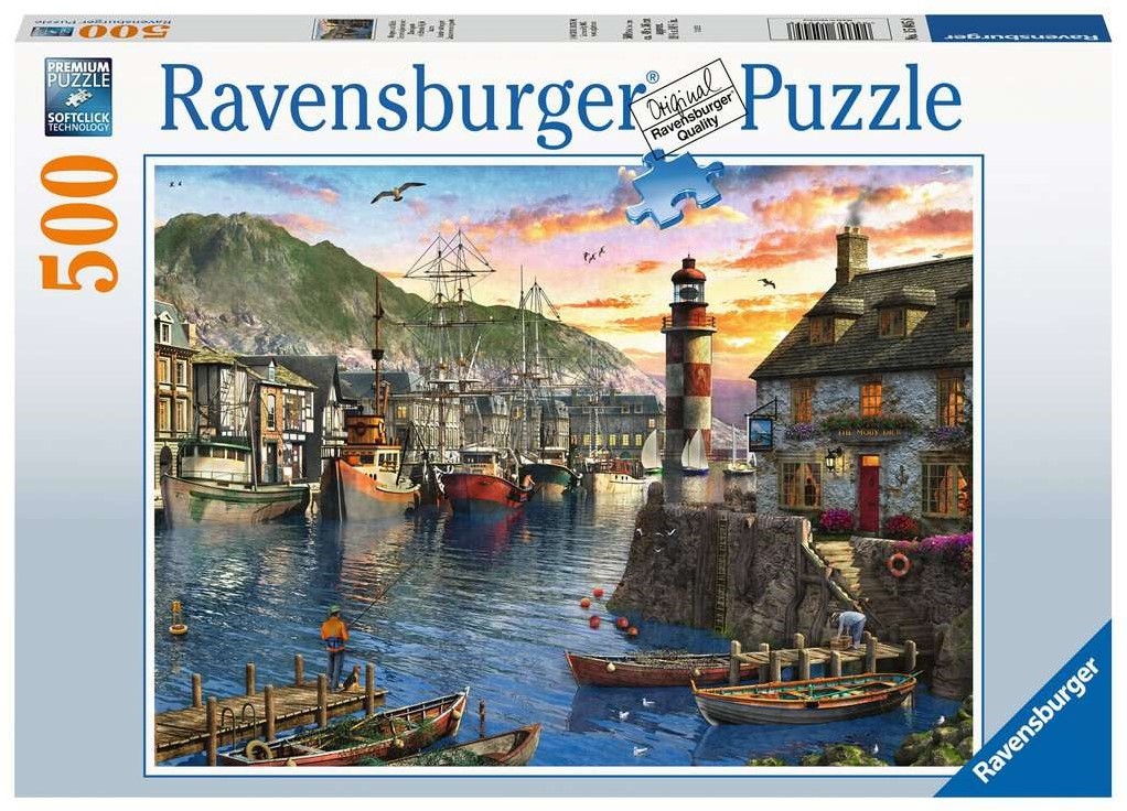 Puzzel bij de haven