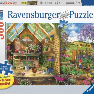 Puzzel Blik in het tuinhuis    / G3 R11         (4005556167876)