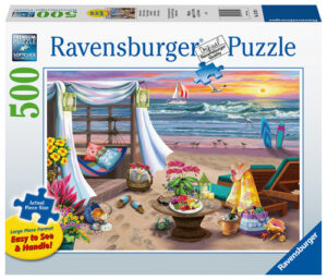 Puzzel Strandavond