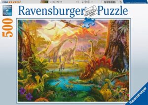 Puzzel Land van Dinosauriers