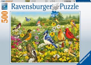 Puzzel Vogels in de wei