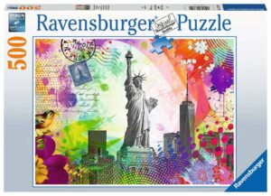 Puzzel New York Postcard