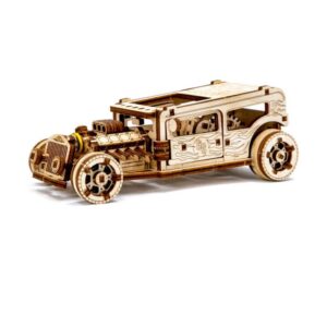 Hot Rod 3D Houten Puzzel       /                (4009803006123)