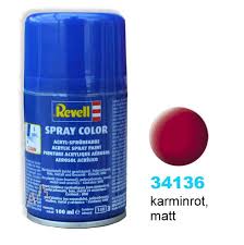 Spray Karmijn rood mat         / G3-R25         (4009803341361)