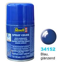 Spray blauw glans              / G3-R25         (4009803341521)