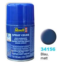 Spray blauw mat                / G3-R25         (4009803341569)
