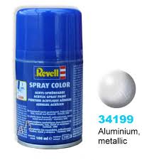 Spray Aluminium metal.         / G3-R25         (4009803341996)