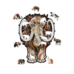 Houten Puzzel mammoet          / G3 R7          (4815123002260)