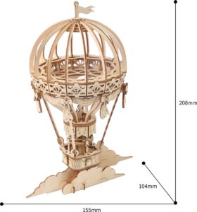 3D Houten puzzel Luchtballon