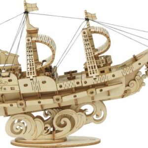 3D houten puzzel Sailing Ship  / G3R28          (6946785113051)