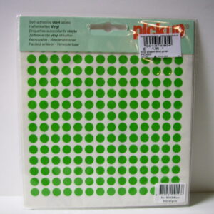 Vinyl stippen 8mm groen        / G2R28          (8711234091536)
