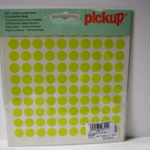 Vinyl stippen 12 mm geel       / G2R28          (8711234091604)