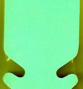 Pijl fluo 300gr groen 13x23cm  / ACHER W L      (             )