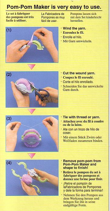 Clover pompon maker35&45mm