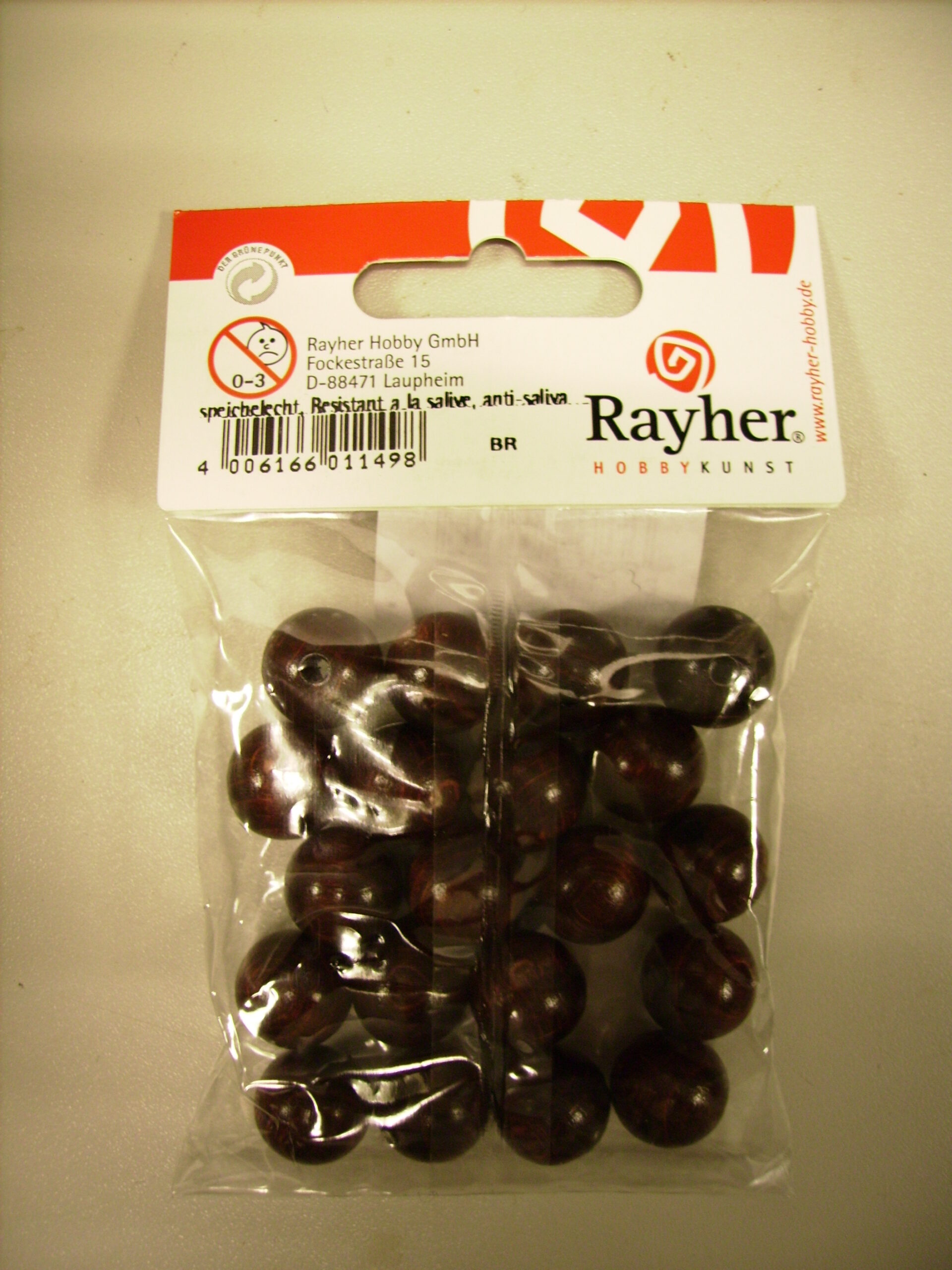 *Kralen 14mm D.BRUIN
