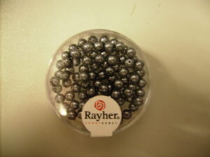 Glasparels 4mm ANTRACIET