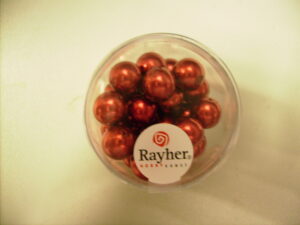 Glasparels 10MM KLASSIEK ROOD