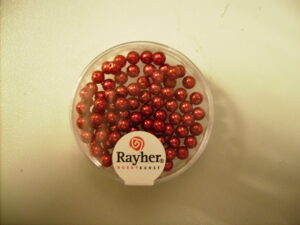 Glasparels 4MM KLASSIEK ROOD