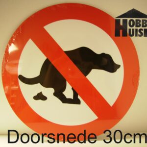 hier geen hondenpoep           / ACHTERWANDREK  (             )