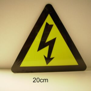 Gevaar voor electro.spann.     / ACHTERWANDREK  (             )