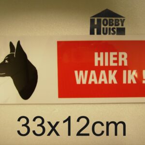 Hier waak ik                   / ACHTERWANDREK  (             )