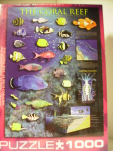 Puzzel coral reef 1000st