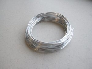 Aluminiumdr.zilv. 2mm.