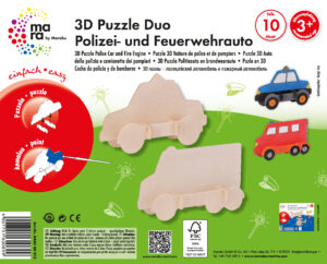 Mara 3D Puzzle Politie/Brandwe