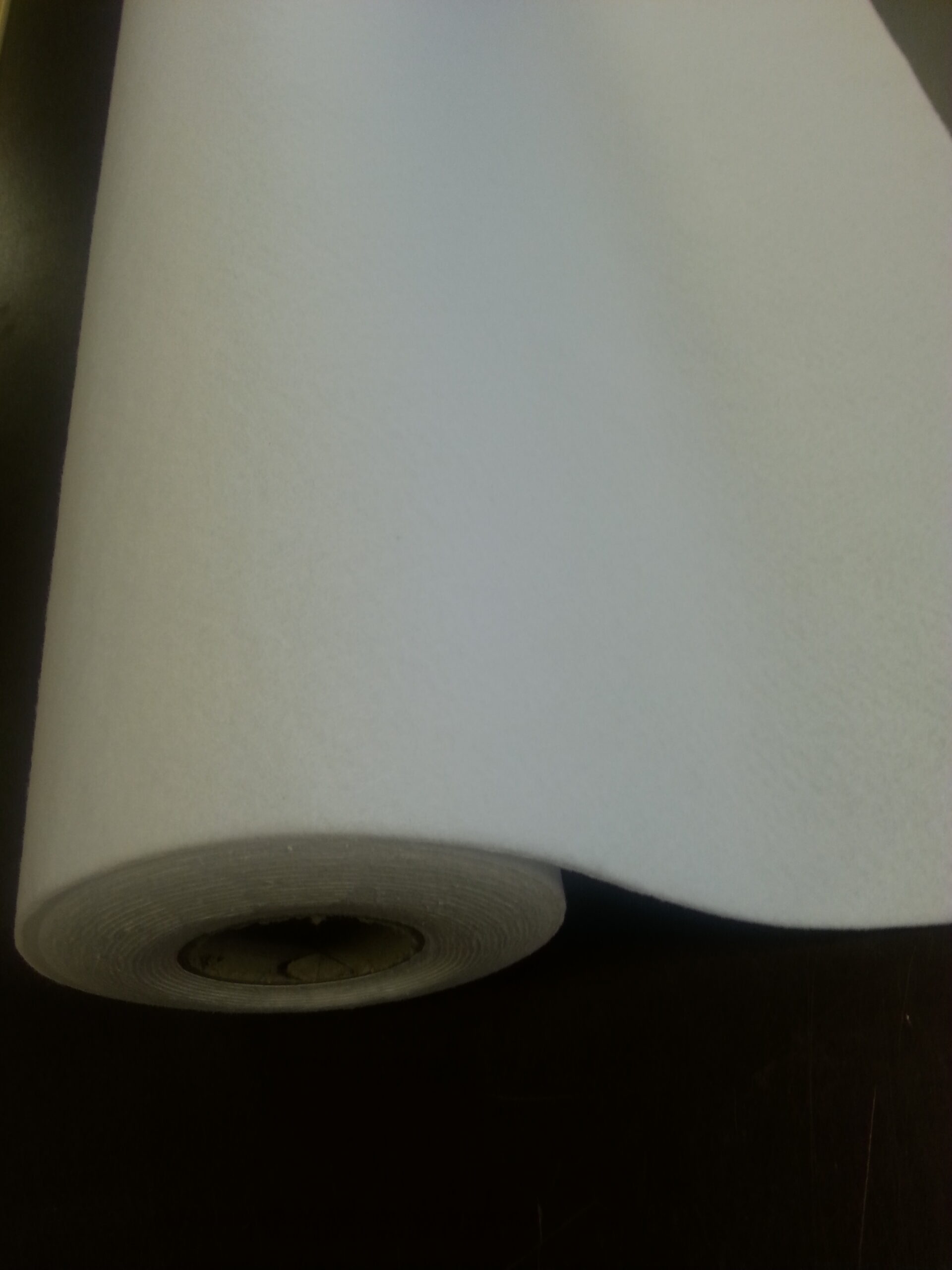 Rol 5 meter plakvilt WIT