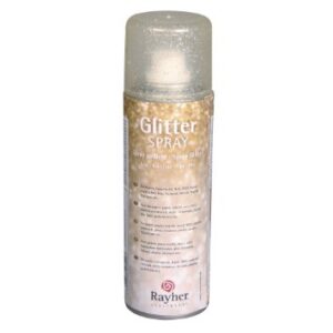 Glitterspray fijn Goud