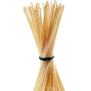 50stuks Hobbystrootjes naturel