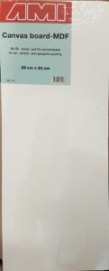 Canvasboard MDF 20x50cm 3.2mm