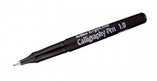 Calligrafie pen 01 zwart