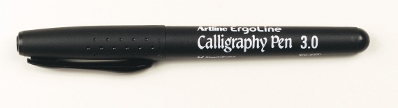 Calligrafie pen 03 Zwart