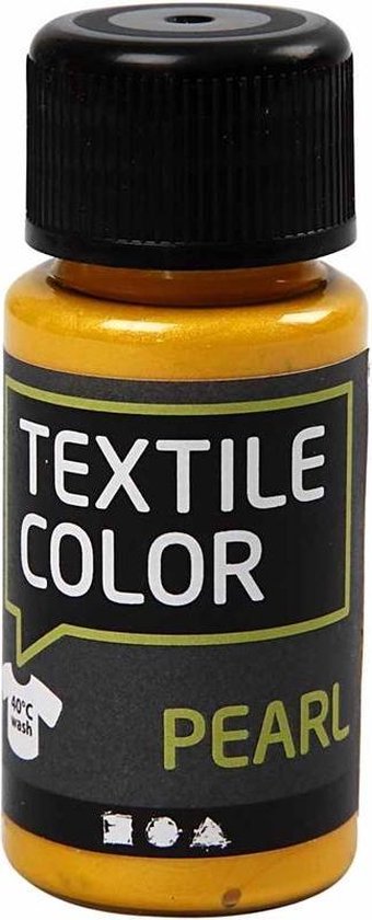 ***NML***2510Textielverf GEEL Parelmoer