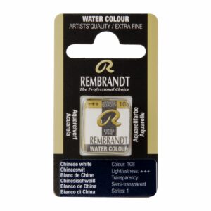 Rembr.Aquarel Half napje 108