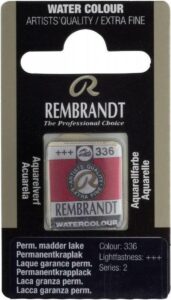 Rembr.Aquarel Half napje 336