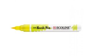 ecoline brushpen Citroen Geel.