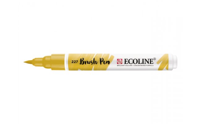 Ecoline Brushpen Gele Oker