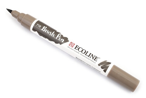 Ecoline Brushpen Warmgrijs
