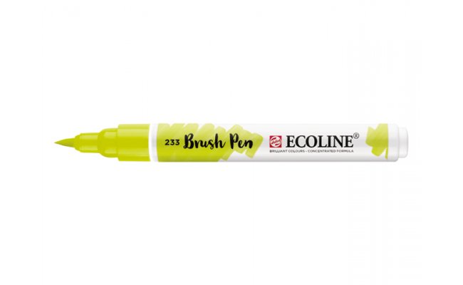 Ecoline brushpen Chartreuse