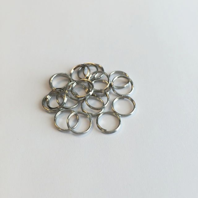 20 st . sleutelringen 12mm