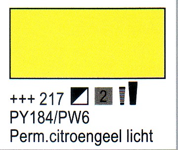Perm. citroengeel licht Amst.