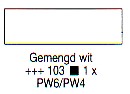 103 Gemengd wit Oliev. Rembr.1