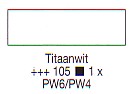 105 Titaanwit Oliev. Rembr.15m