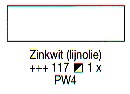 117 Zinkwit lijnolie Oliev. Re