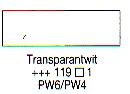 119 Transparant wit Oliev. Rem