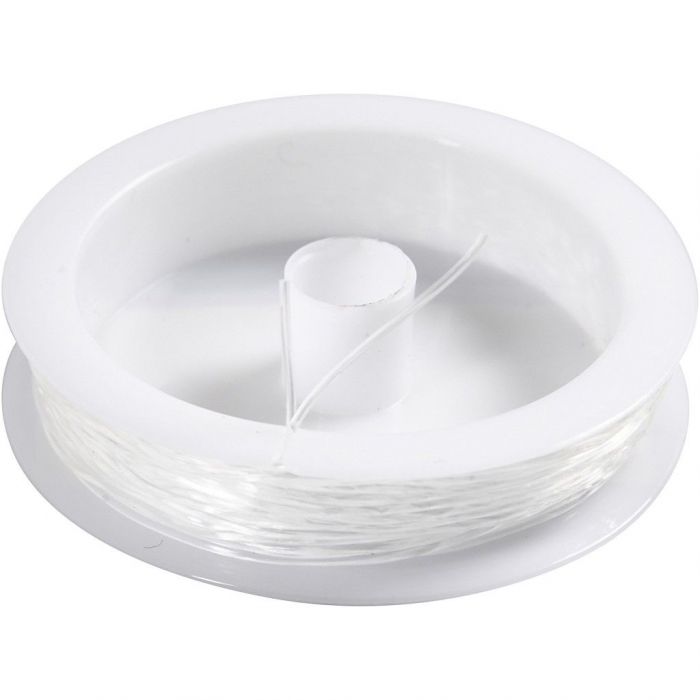 Elast.Nylondraad 1mm 10mtr.