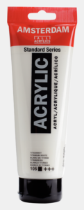 Amst.acryl250ml titaanwit